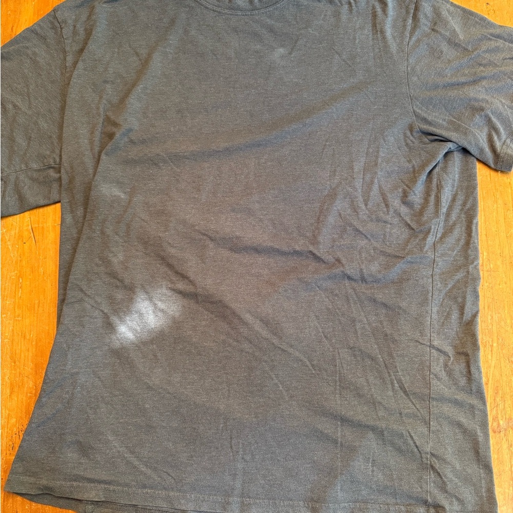 prAna Everyday Men’s XXL Yoga T-Shirt 100% Organic Cotton Gray